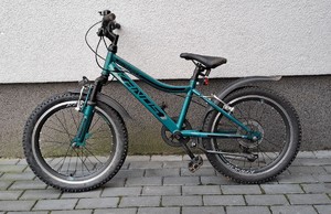 czarno-zielony rower Kands